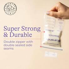 Lansinoh Breastmilk Storage Bags With Pump Adapters For Bags 50 Count - As Pic - View 4