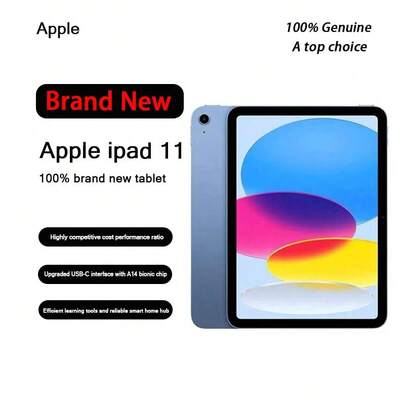 Apple جهاز آيباد جديد بالكامل 11 بوصة، شريحة A16 موديل 2025 (إصدار 128 جيجابايت واي فاي / للدراسة والمكتب والترفيه)
