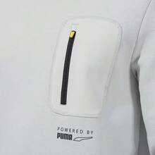 Puma Unisex Fleece Sweatshirt, Comfortable Casual Crew Neck Long Sleeve Pullover, 534404-09 - Sky Blue - View 5