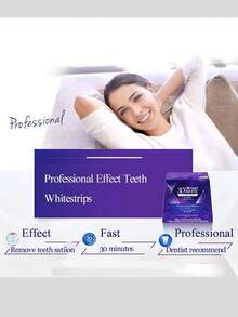 CREST 佳洁士3D美白牙贴 牙齿漂白剂 美白贴 炫白 佳洁士美白牙贴 5/7/14 美白护理 - 彩色 - 查看 6