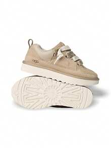 Giày thể thao trẻ em UGG Nhẹ Độ đàn hồi cao Thoáng khí Ôm sát Chống trượt Bền Dễ vệ sinh Đi học Đi chơi hàng ngày Màu vàng mù tạt 1166490K-MDSD - Nâu nhạt - Xem 7