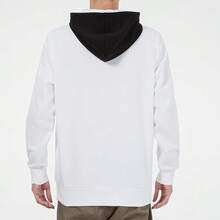 Sudadera con capucha unisex Puma, ajuste neutro, ropa deportiva de primavera/otoño, sudadera para estudiantes, 534158 - Blanco - Ver 3