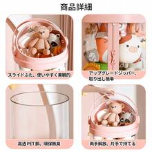 ぬいぐるみ 収納 推し活 収納 コレクションケース ぬいぐるみ収納 ケース 円柱 筒 筒状 キャスター キャスター付き インテリア 大きなぬいぐるみ 棚 大量ぬいぐるみ 大きい 大量 透明 クリア 人形 収納ボックス 収納ケース 隙間収納 おもちゃ箱 ホコリが入りにくい - ピンク - チェックする 4