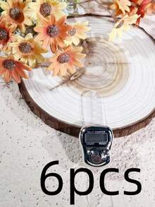 Matte Finger Counter Ring, Electronic Tally Counter, Mini Portable Finger Ring Counter - Multicolor - View 12