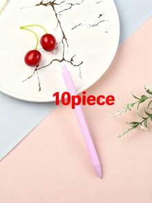 1/5/10/20/50pcs Customized Text/Logo Macaron Color Neutral Pens, Simple Push-Type Signing Advertising Pens For Students, Office Supplies, Ideal For Anniversary Commemorations Or Bridesmaid Gifts, Personalized Luxury Advertising Neutral Pens With Engraved Text, Personalized Wedding Gifts, Motivational Pens For Employees, Teacher Gifts, Corporate Gifts, Student Gifts, Customized Wedding Gifts, Coworker Gifts, Halloween Gifts,Office Decor - 彩色 - 查看 26