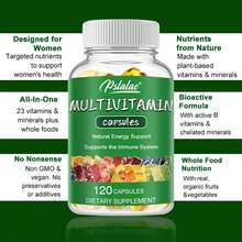 PSLALAE Vitamins/Minerals - 120 Capsules - View 5