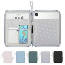 Borsa porta tablet adatta per custodia protettiva per iPad e borsa portatile multitasche da 12,9 pollici, porta tablet - nero - Visualizzare 6
