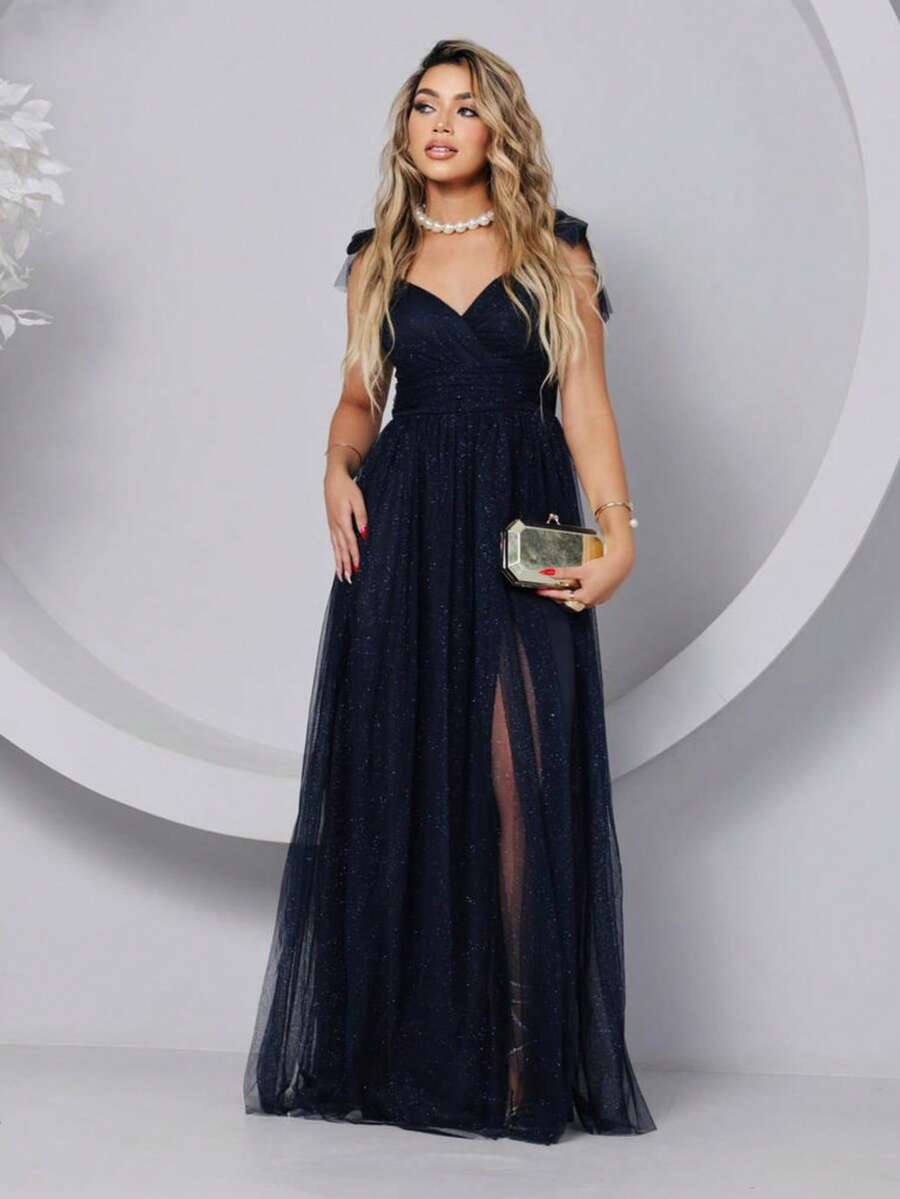 Bridesmaid Dresses - Navy Blue - View 1
