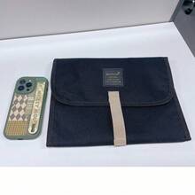 新款防水尿布垫，便携防漏，适合0-2个月婴儿 - 黑色 - 查看 9