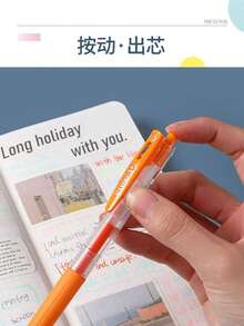 8 colores de bolígrafos neutros, resaltadores para diarios, toma de notas, aprendizaje, uso estudiantil