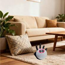Smart Speaker Palm Holder - Desktop Display And Storage Stand For 4th Or 5th Generation Echo Dot And HomePod Mini - Black - View 4