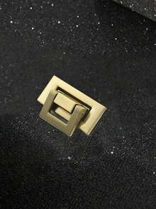 Hebilla cuadrada DIY para bolso, cierre metálico, hebilla para bolso, usado para accesorios de bolso, bolso de hombro, billetera, accesorios de hardware de bolso y equipaje, cierre insertado, hebillas metálicas doradas y plateadas, hebilla para bolso, hebilla para hombro, botón, accesorios para hacer billetera, caja de bolso, accesorios de hardware de equipaje y cierre