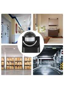 Luz infrarroja del sensor del cuerpo, interruptor automático de gran angular de movimiento PIR al aire libre - Tipo de Enchufe A USA (110-127V) - Ver 4