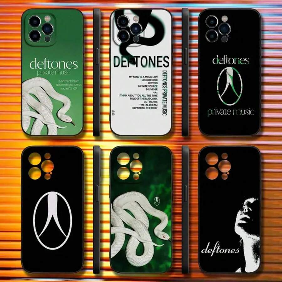 Private Music D- Phone Case For IPhone 16,15,14,13,12,11,Pro,Max,Plus,X,XS,SE4,E,Mini,Soft Black Case2025.1 - Z2 - View 1