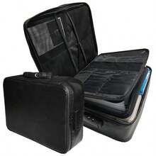 Documents Organiser A4 Expanding File Fireproof Important Document Bag/Box - Black - View 5