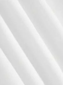 Đầm bầu màu trơn cổ tròn tay dài ôm dáng thanh lịch thường ngày màu trắng, thích hợp cho mùa xuân. - trắng - Xem 3