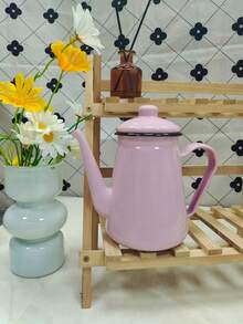 1 قطعة إبريق قهوة ضيق الفوهة بلون أحادي وبنقشات، مناسب للموقد والمدفأة في جميع المواسم، لتحضير القهوة وغلي الماء وصنع الشاي، هدية مثالية لعيد الميلاد والهالوين وعيد الشكر وغيرها من المناسبات