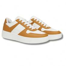 Women's Gym Training Day To Day Sneakers - Beautiful And Comfortable Colorful Sneakers - 駝色 - 查看 3