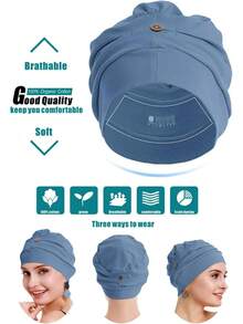 Boat Shades - Cerulean Blue Cotton - View 10