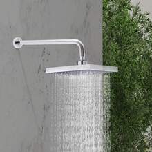 YUNRUX Shower Arm, Shower Arm Wall Stainless Steel, Long Extra Shower Extension Arms Pipe For Bathroom