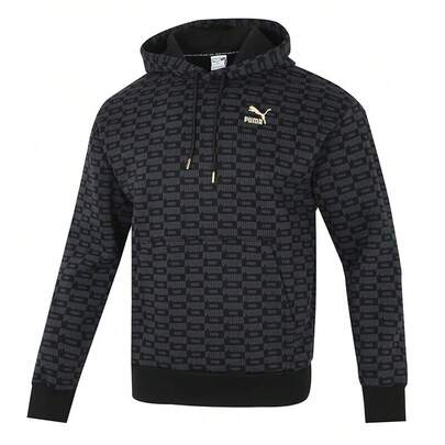  Sudadera estampada unisex Puma, jersey casual 534409-01