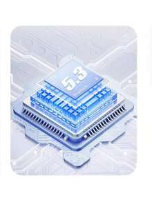 2025 New Wireless Earbuds, Bluetooth 5.3 In-Ear Headphones, Powerful Bass, Super Long Battery Life, Waterproof & Dustproof, With Microphone, Suitable For Laptops, Tablets, Phones, Fitness. Christmas/New Year Gift Choice. Battery Capacity 180mAh, Bluetooth Model A7. - A7 - View 8