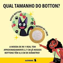 LGBT - BOTTON 4.5 Cm - Gay Lesbian Bi Pan Trans Queer - Bottom Botton - Button - Brooch Pin - Buttons - Button - Pin - Botum BOTTONS - B9-單按鈕 - 查看 2