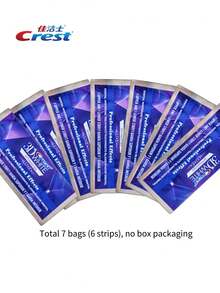 CREST 佳洁士3D美白牙贴 牙齿漂白剂 美白贴 炫白 佳洁士美白牙贴 5/7/14 美白护理 - 彩色 - 查看 19