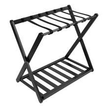 Luggage Rack 2 Pack Luggage Rack For Guest Room Folding Luggage Rack - Black - View 7