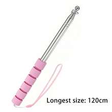 Telescopic Handheld Flagpoles, Telescopic Flag Pole With Clips Portable Stainless Steel Flag Pole For OutsideFlag Pole