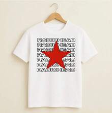 T-Shirt Rock Band International Music Unisex Male Female 100% Cotton Premium Top Streetwear Launch Immediate Shipping Various Colors!! Plus Size - 白色 - 查看 2