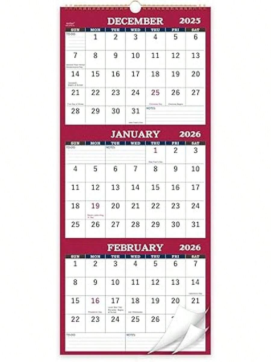 2026-calendar-2026-wall-calendar-3-month-calendar-display-2026