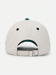 Balabala Unisex Baseball Cap, Harry Potter Hedwig Print – Cotton Blend, Adjustable Strap – Stylish For Daily Wear - Blue-green Hue - View 2