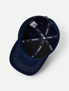 Balabala Unisex Baseball Cap, Harry Potter Hedwig Print – Cotton Blend, Adjustable Strap – Stylish For Daily Wear - Dark Blue - View 4