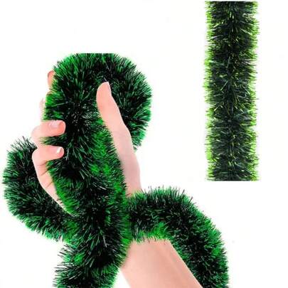 Kit 10 Metros De Festão 9cm Enfeite Arvore De Natal  Decoração Natalina