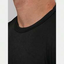 Boyfriend Style Men Sports Tees & Tanks - Black - View 4