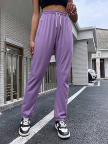 Modische Frühlings-/Herbst-Sporthosen, vielseitig & bequeme Outdoor-Lauf-Freizeithosen, Hose mit Tunnelzug-Design und Bündchen