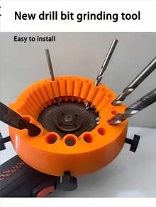 1 Pc Drill Bit Grinder Sharpener Tool, Precision Grinding Accessory For Angle Grinder, Multi-Specification Drill Bit Grinding Polishing Tool