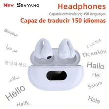 New Senyang True Wireless Clip-On Sport Headset Music Comfortable Earbuds TWS HIFI Dolby Bass 9D Stereo HD Calling Earphones For Android Compatible With Iphone Cellphone Gaming Earpieces Smart Headphones - 均碼 - 查看 11