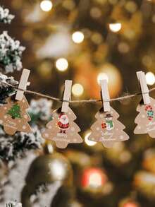 48 Vintage Weihnachtskarten mit Weihnachtsmann- und Rentier-Motiven - perfekt für Geschenkanhänger und festliche Dekorationen