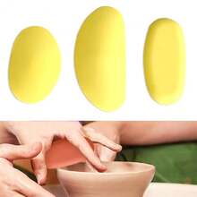 Silicone Pottery Ribs, Clay Potter Tools Rubber Rib Tool For Pottery
