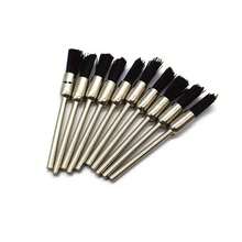 10 peças de escova de polimento em formato de caneta combinada com haste de 2,35 mm para polimento de joias, cerdas/fio/fio de cobre, escova em formato de caneta para polimento de joias, adequada para ferramentas rotativas