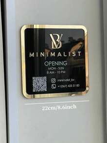 Custom Business Nameplates, Commercial Wall Signs, Personalized Plaques, Restroom Signs, Office Door Signs, Apartment Signs, Hotel Room Signs, Customized Office Door Plates, Company Name Plates, Personalized 3D Acrylic Wall Signs, Hotel Room Number Plates, Restroom Signs, Apartment Signs - Multicolor - View 7