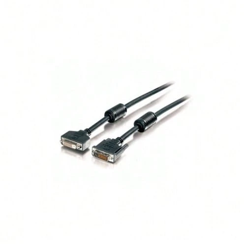 Equip DVI Cable/Adaptercable - DVI Cables (1.8m, DVI-D, DVI-D) Black - Black - View 1