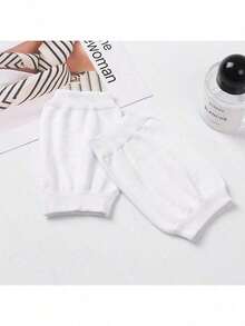 1对男女护膝护膝内衬支撑膝盖压缩袖冬季骑行滑雪夏季空调防寒