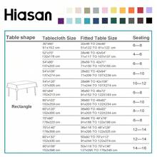 Mantel rectangular impermeable - Mantel de tela lavable para comedor, cocina, fiesta de cumpleaños y uso al aire libre, azul marino, 140 x 60 pulgadas - Multicolor15 - Ver 6
