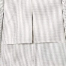 Chaqueta con cremallera de manga larga, de tela tejida a cuadros, con bolsillos, de longitud regular y ligera, adecuada para Halloween y primavera - Multicolor - Ver 7