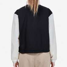 PUMA Contrast Color Stand Collar Casual Knit Jacket For Running & Training, 532726 - Black - View 4