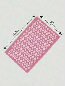 Massager Cushion Massage Yoga Mat Acupuncture Mat Acupressure Relieve Pain Stress Back Body Pain Spike Mat - Pink - View 8