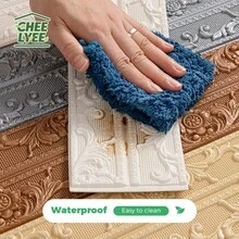 CHEE LYEE 1/4 Roll Sxp Self-Adhesive Edge Banding Strip Sxp Waistline Sticker Foam Self-Adhesive Corner Trim 8mm Thickened Version Box Packaging Peel-And-Stick Suitable For Various Corners Ceiling Office Warehouse Living Room Door Frame - Multicolor - View 6